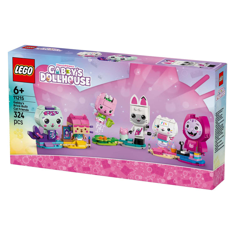Maison de poupée Lego Gabby 11215 Les amis chats à construire de Gabby