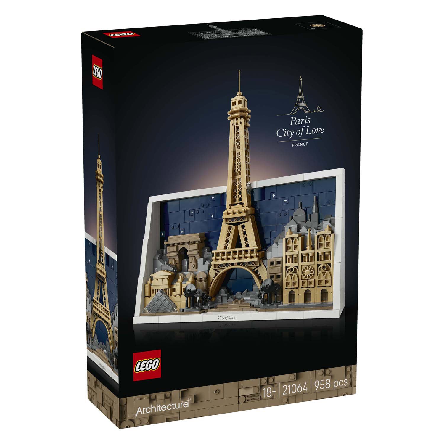Lego 21064 architecture paris – ville de l'amour