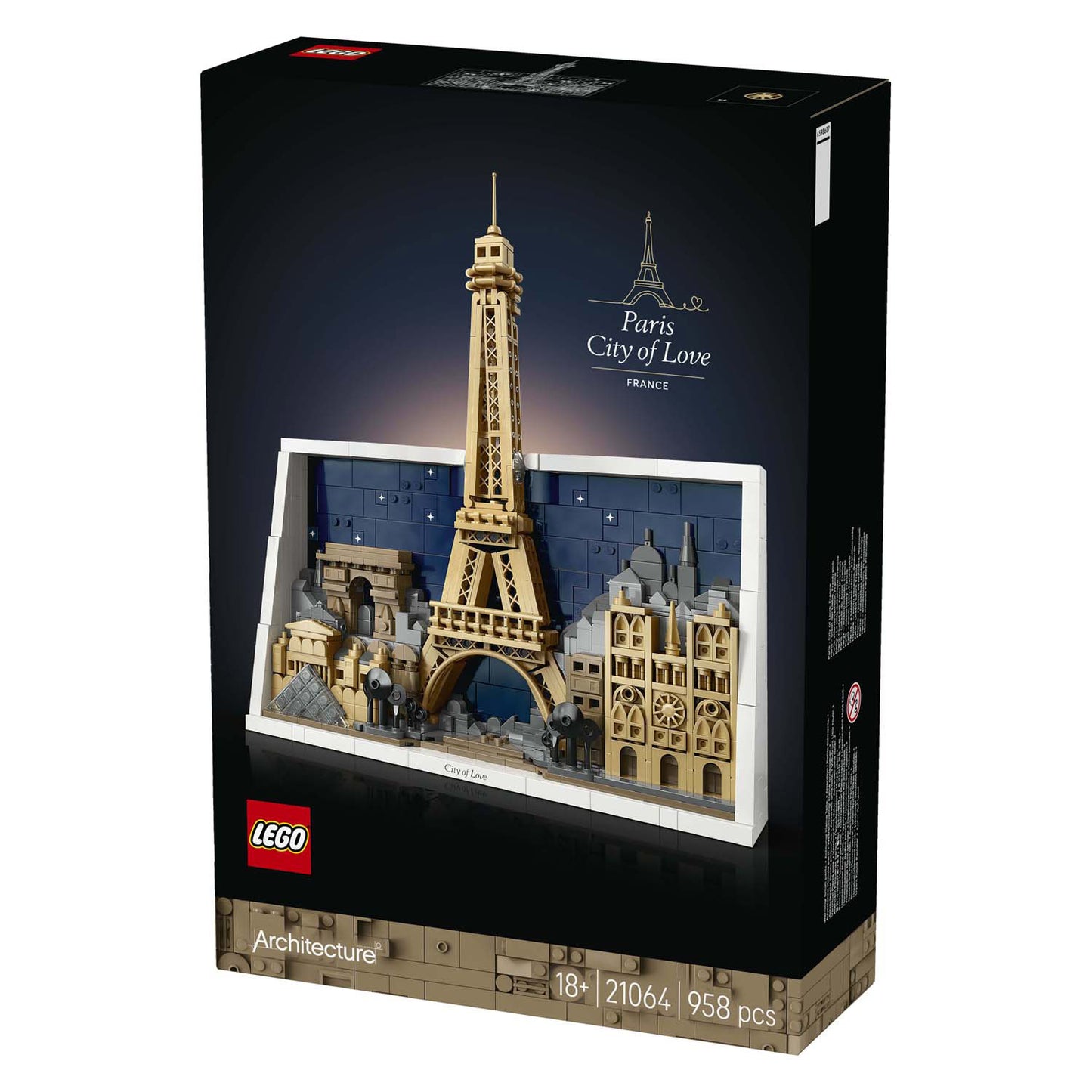 Lego 21064 architecture paris – ville de l'amour