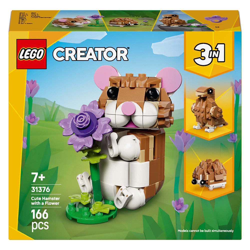 Lego 31376 créateur hamster mignon avec fleur | 2 pièces