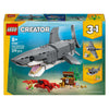 Lego Creator 31381 requin féroce avec coffre au trésor