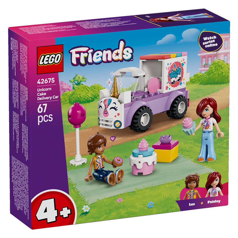 LEGO Friends 42675 Voiture de livraison de gâteau licorne | 2 pièces