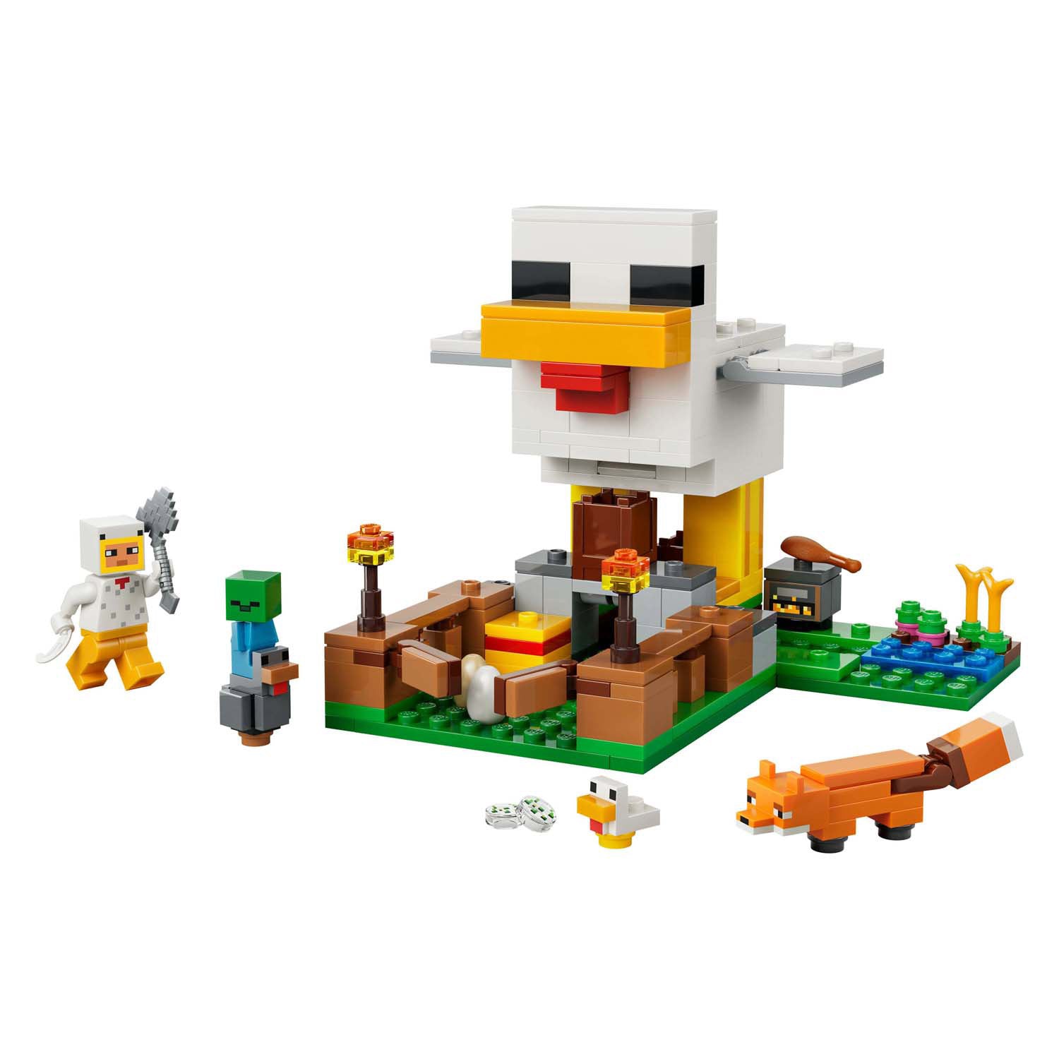 Lego minecraft 21585 ferme de poulets