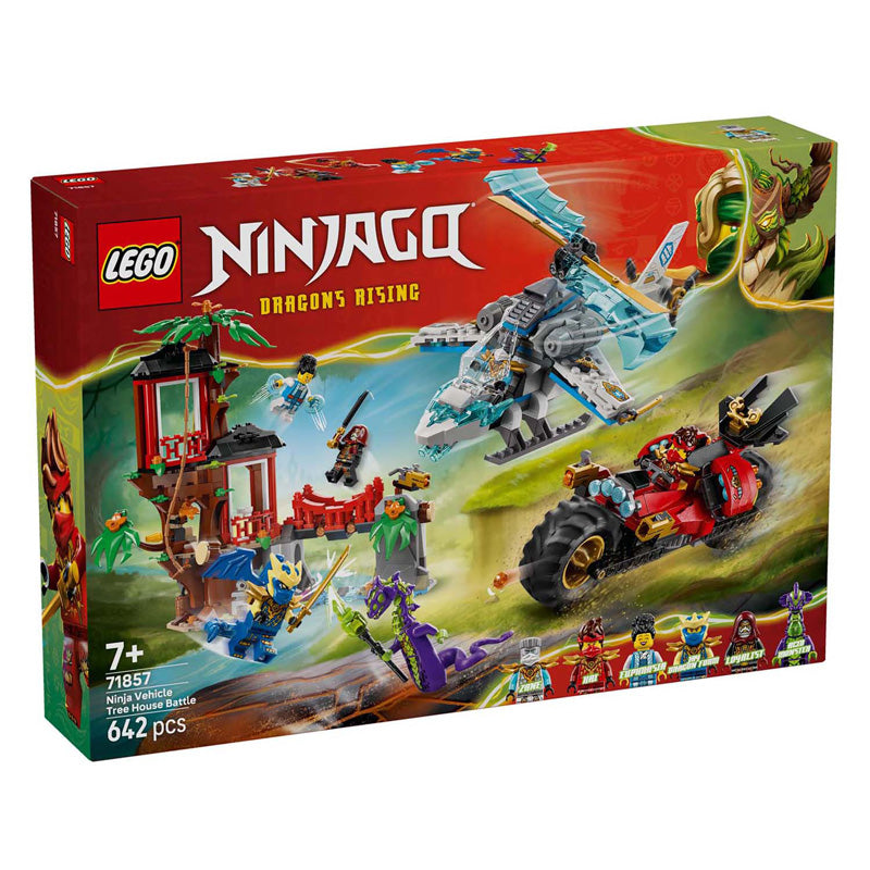 Lego ninjago 71857 véhicules ninja à la cabane dans les arbres