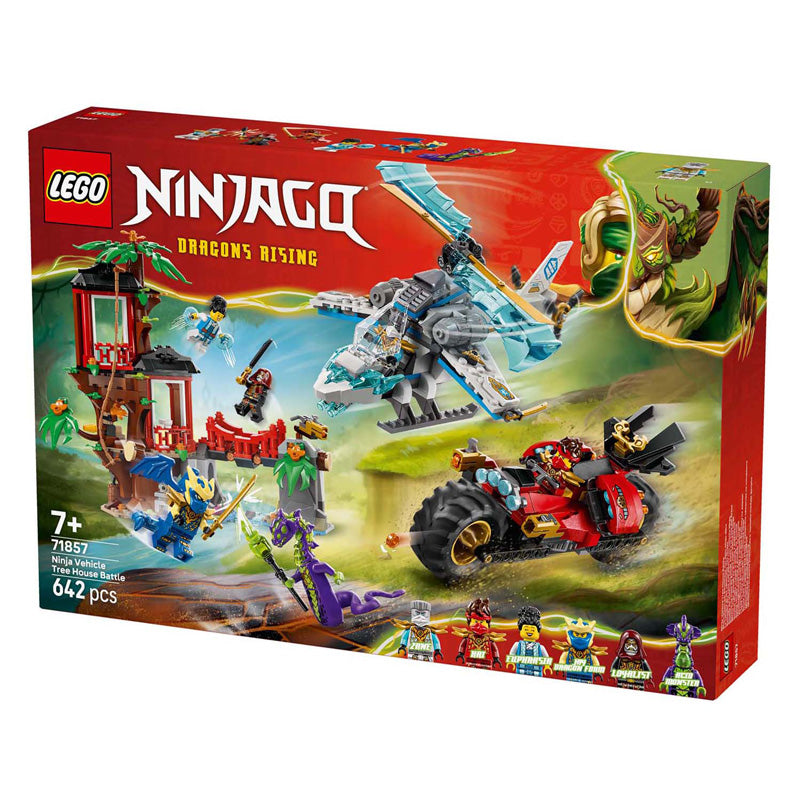 Lego ninjago 71857 véhicules ninja à la cabane dans les arbres