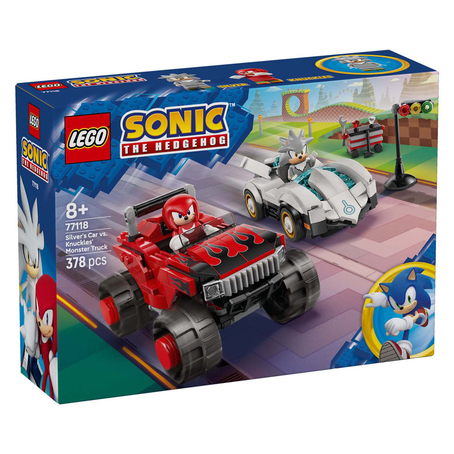 Lego Sonic 77118 La voiture de Silvers contre le camion monstre de Knuckles