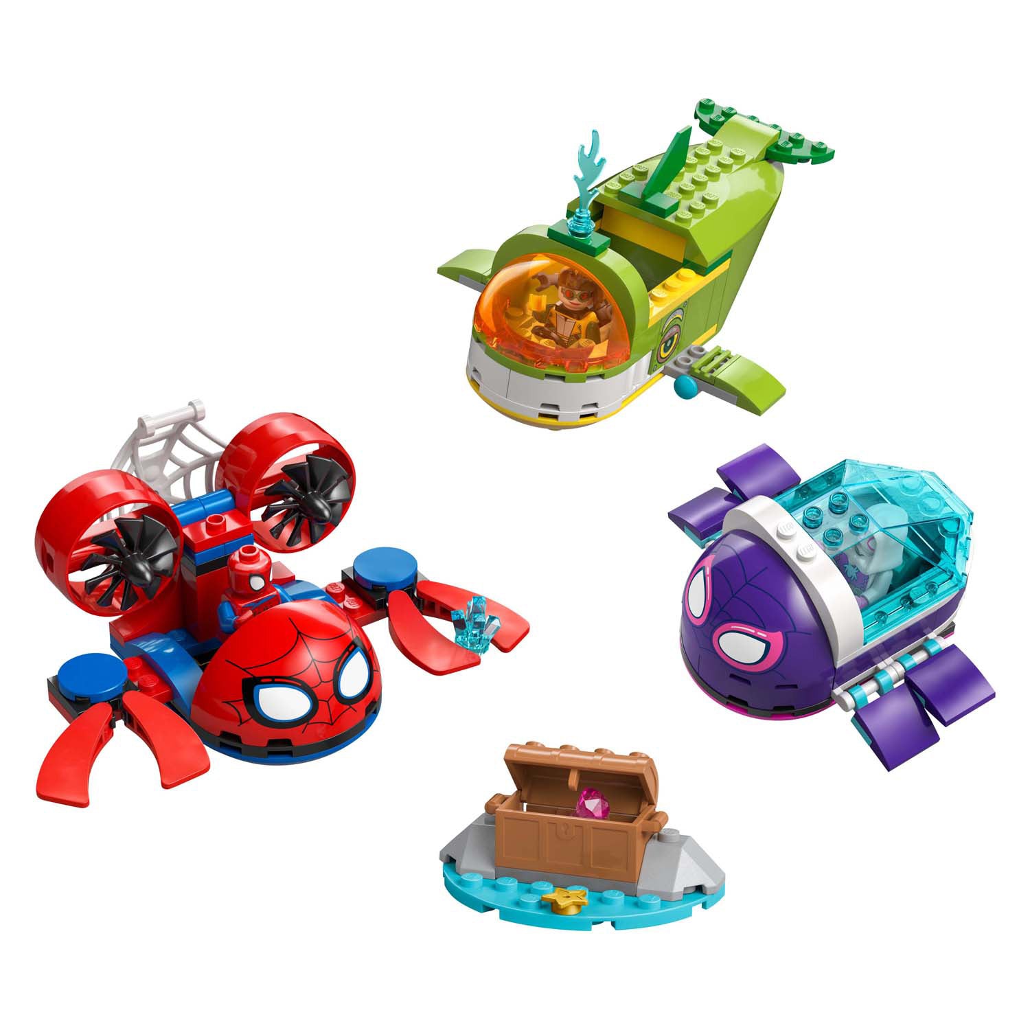Lego marvel 11207 spidey : véhicules sous-marins