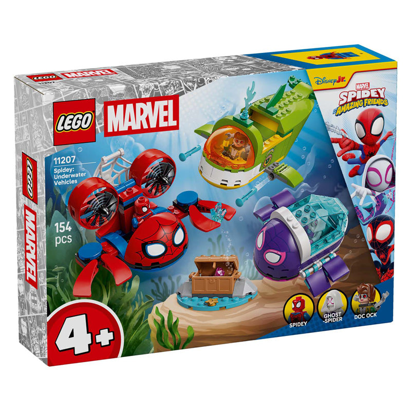 Lego marvel 11207 spidey : véhicules sous-marins