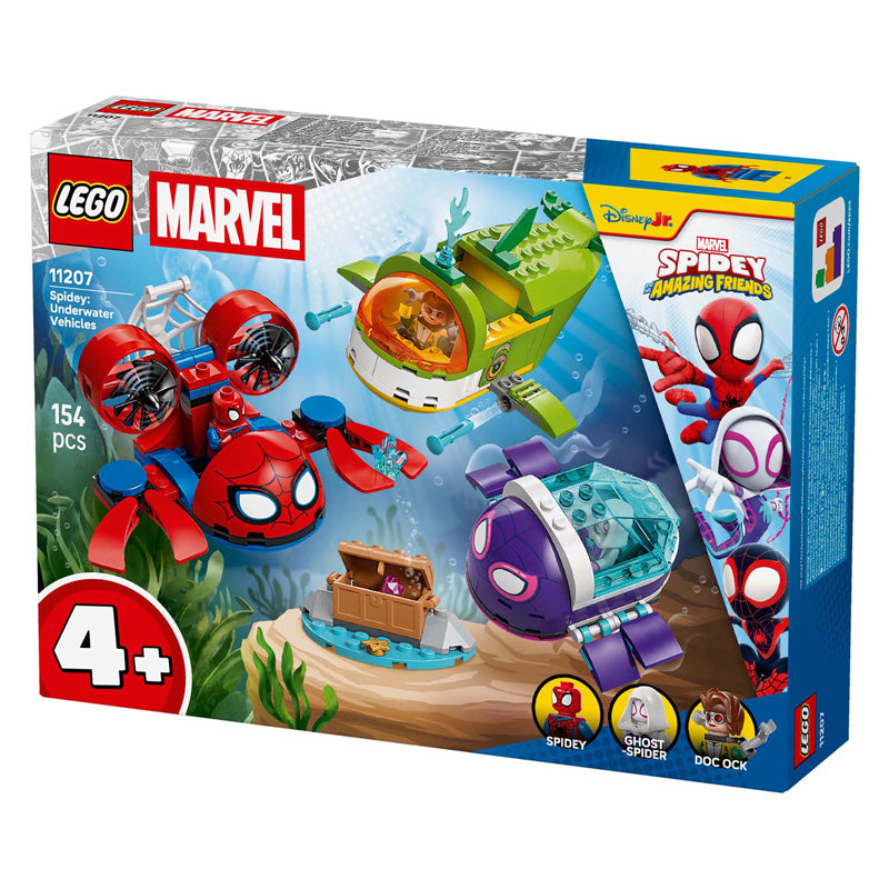 Lego marvel 11207 spidey : véhicules sous-marins