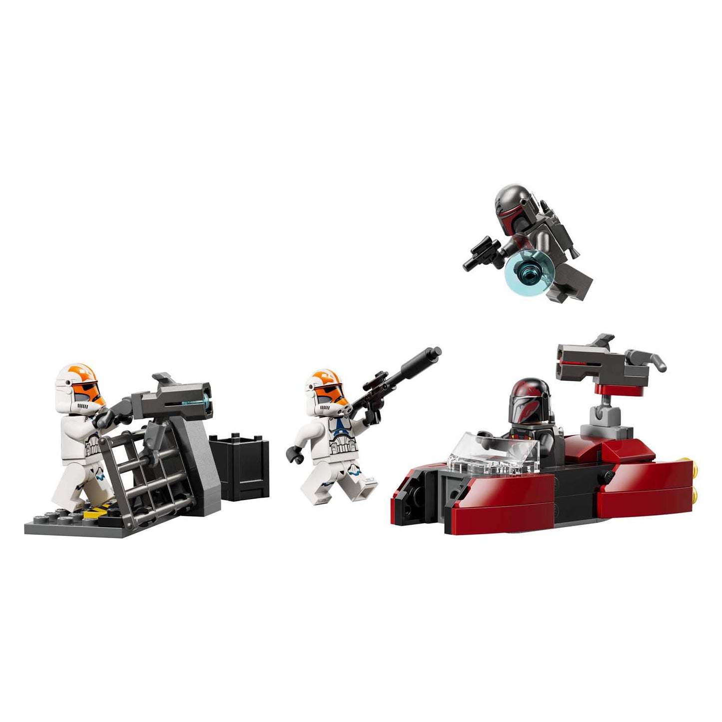 Lego Star Wars TM 75449 Pack de bataille du siège de Mandalore | 2 pièces