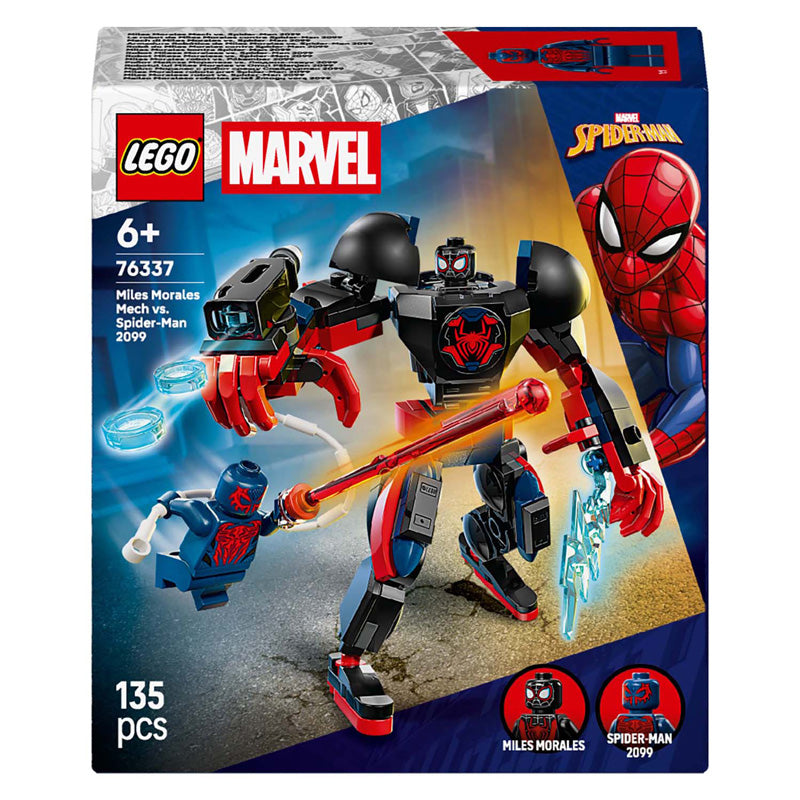 Lego Marvel 76337 miles Moraux Mech contre Spider Man