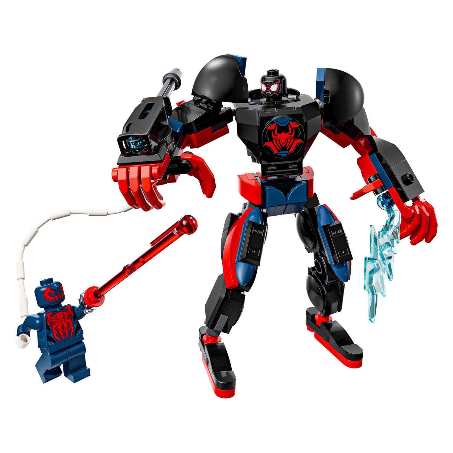 Lego Marvel 76337 miles Moraux Mech contre Spider Man