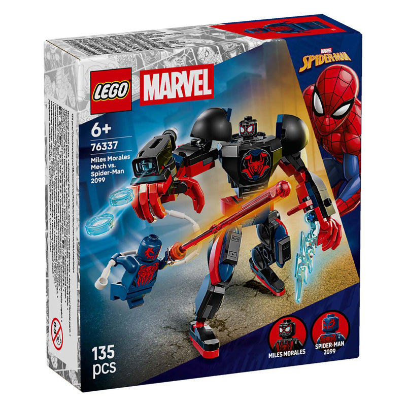 Lego Marvel 76337 miles Moraux Mech contre Spider Man