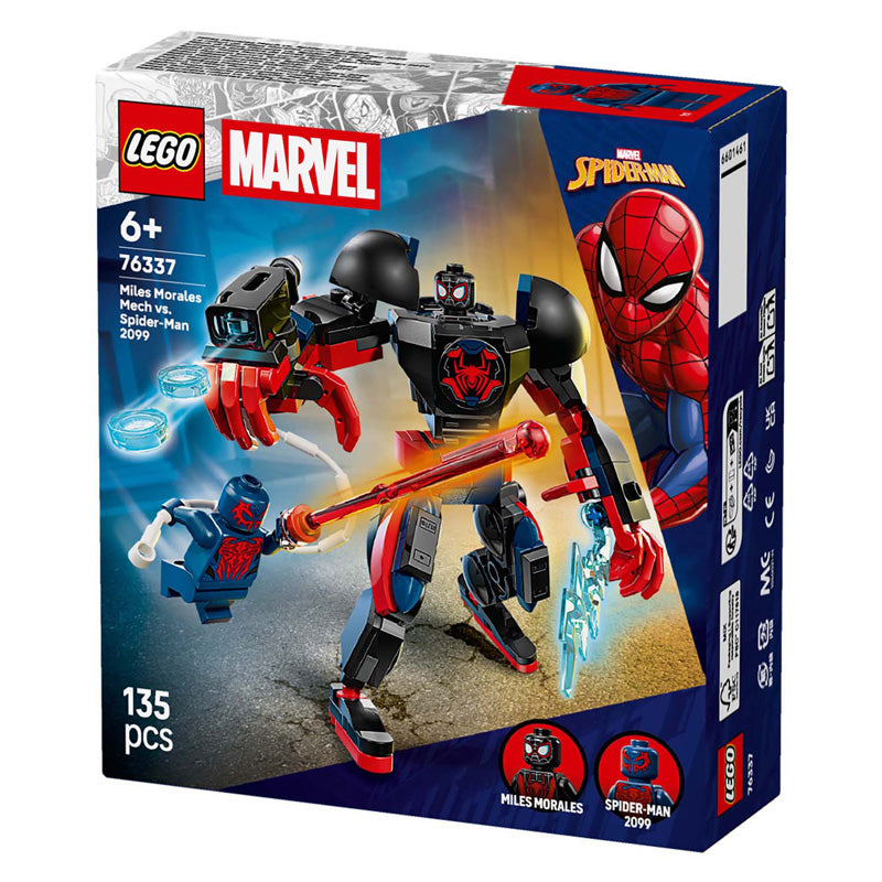 Lego Marvel 76337 miles Moraux Mech contre Spider Man