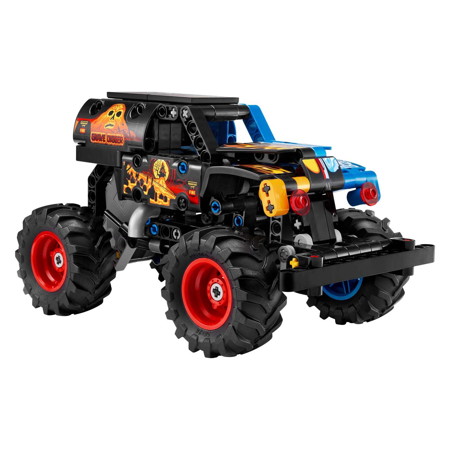 Lego Technic 42219 Monster Jam Grave Digger Feu et Glace