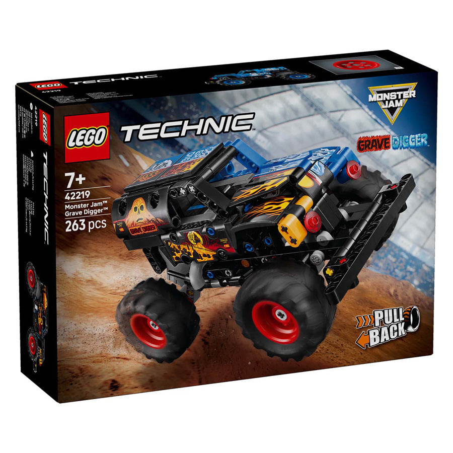 Lego Technic 42219 Monster Jam Grave Digger Feu et Glace