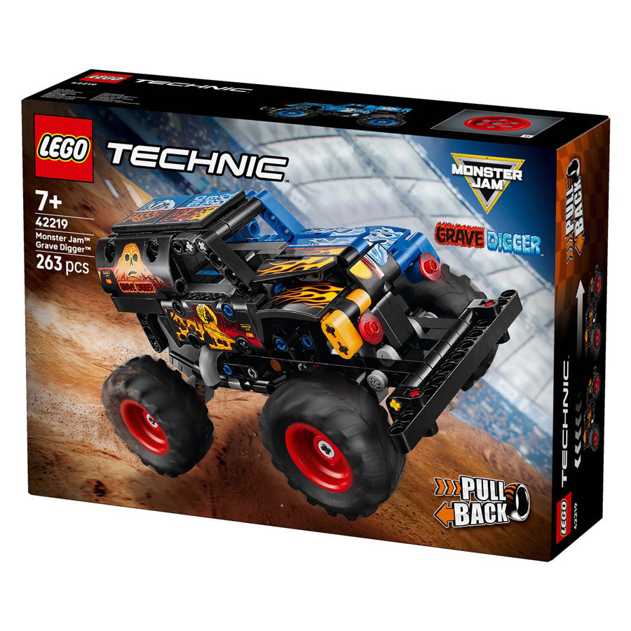 Lego Technic 42219 Monster Jam Grave Digger Feu et Glace