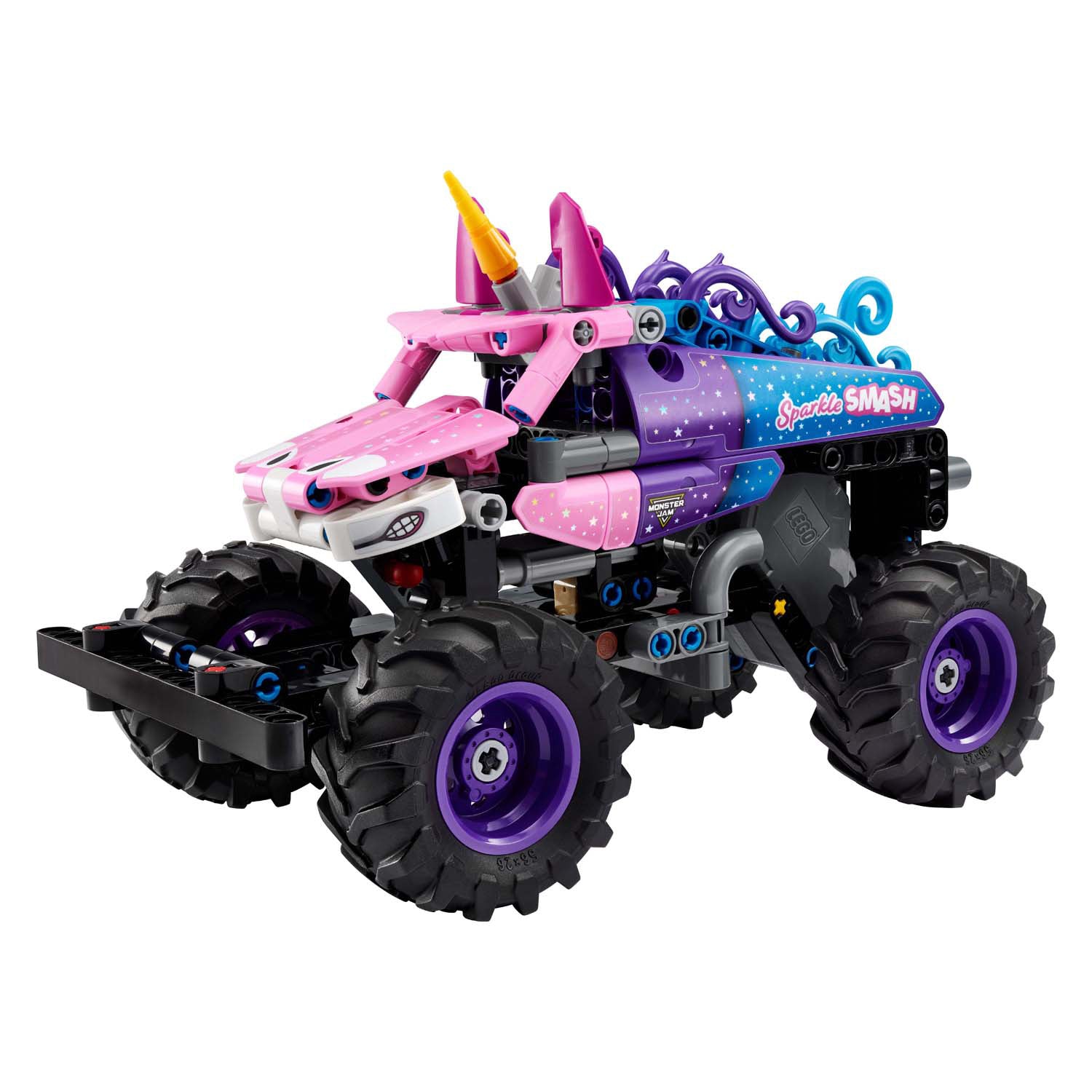 Lego Technic 42220 Monster Jam Sparkle Smash Pullback