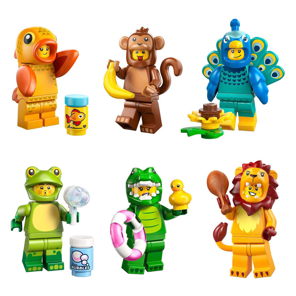 Figurines Lego 71051 série 28 : costumes d'animaux