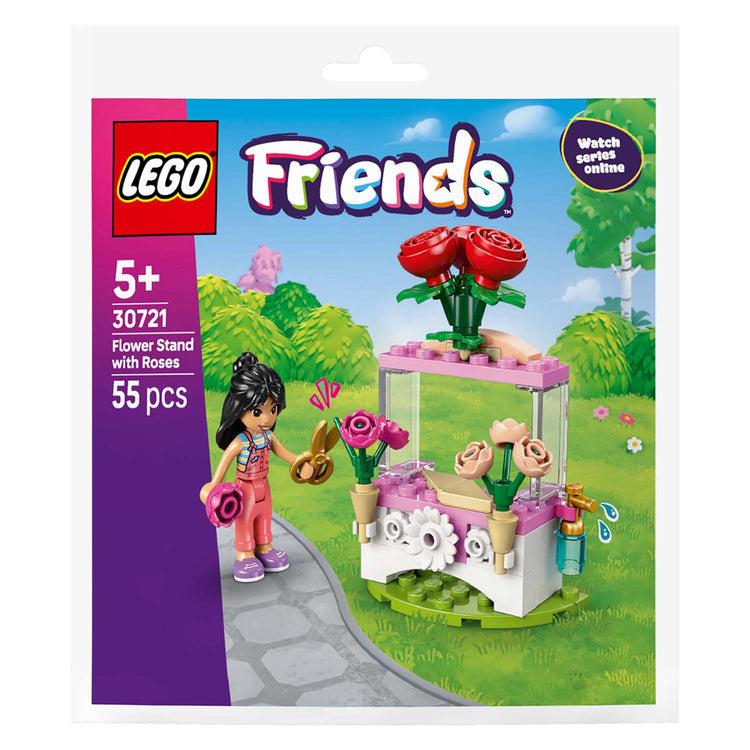 Lego 30721 sac étal de fleurs avec roses | 10 pièces