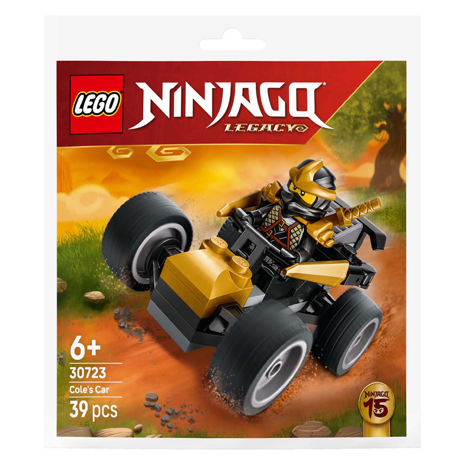 Lego 30723 sac La voiture de Ninja Cole | 10 pièces