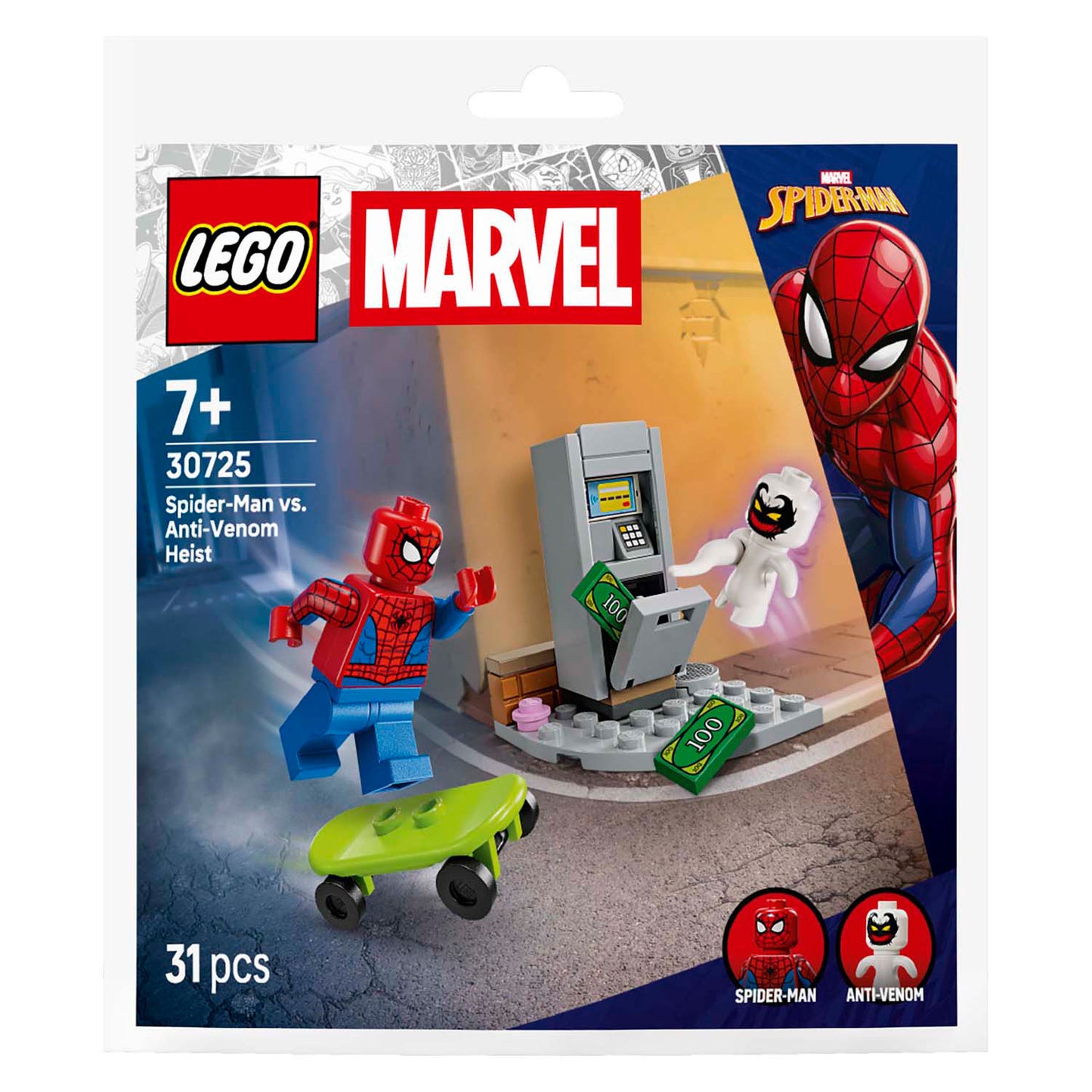 Lego super heros 30725 Spiderman contre le braquage anti-venin