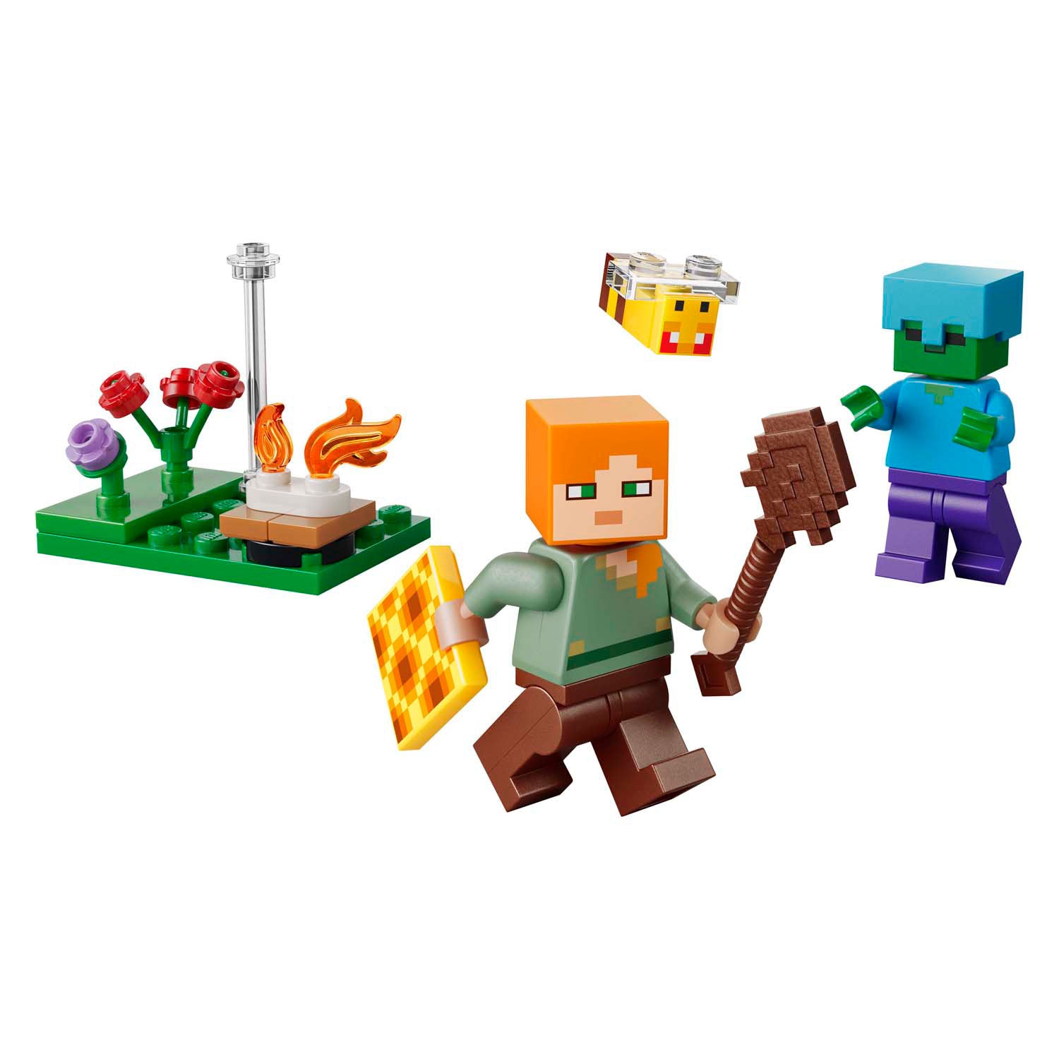 Lego minecraft 30732 Alex et la bataille au feu de camp