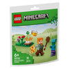 Lego minecraft 30732 Alex et la bataille au feu de camp
