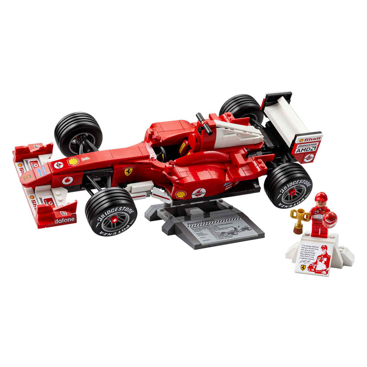 Icônes Lego 11375 Ferrari F2004 et Michael Schumacher