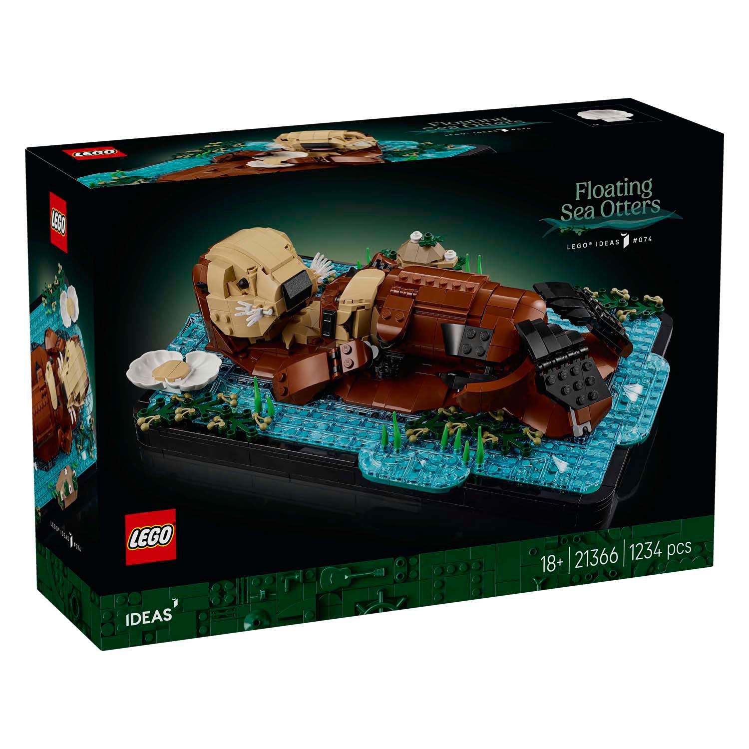 Lego ideas 21366 loutre de mer flottante