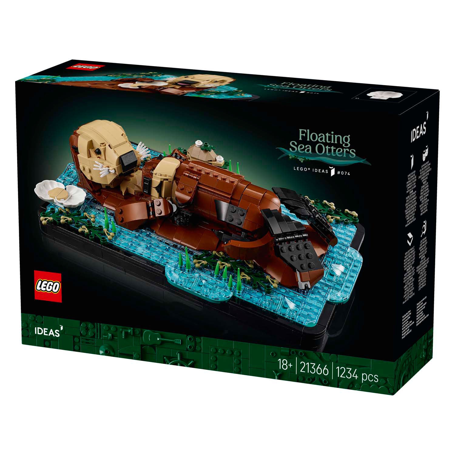 Lego ideas 21366 loutre de mer flottante