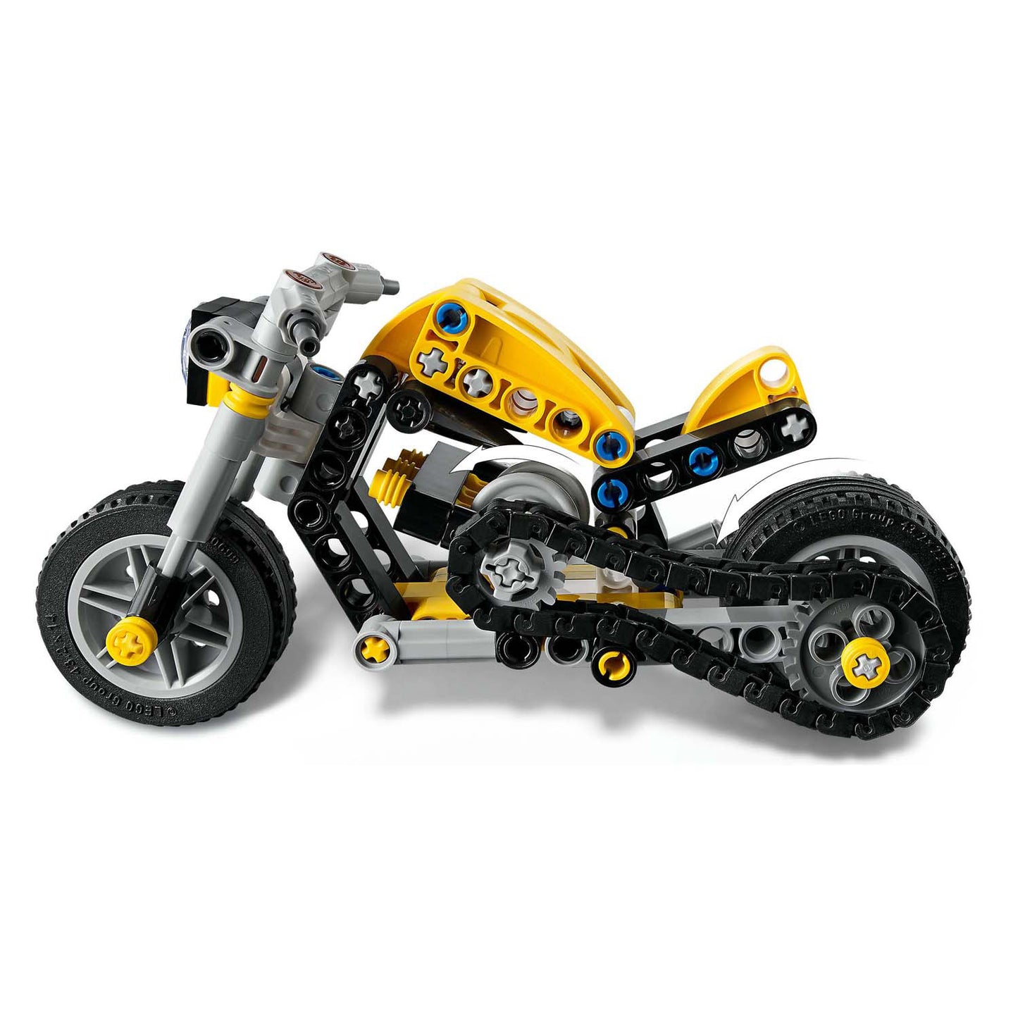 Lego technic 42225 moteur jaune