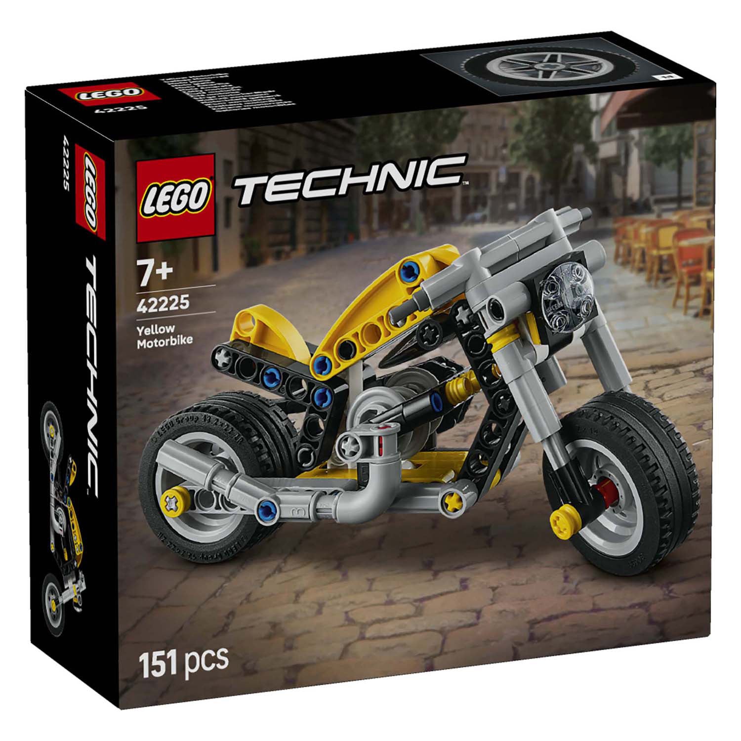 Lego technic 42225 moteur jaune