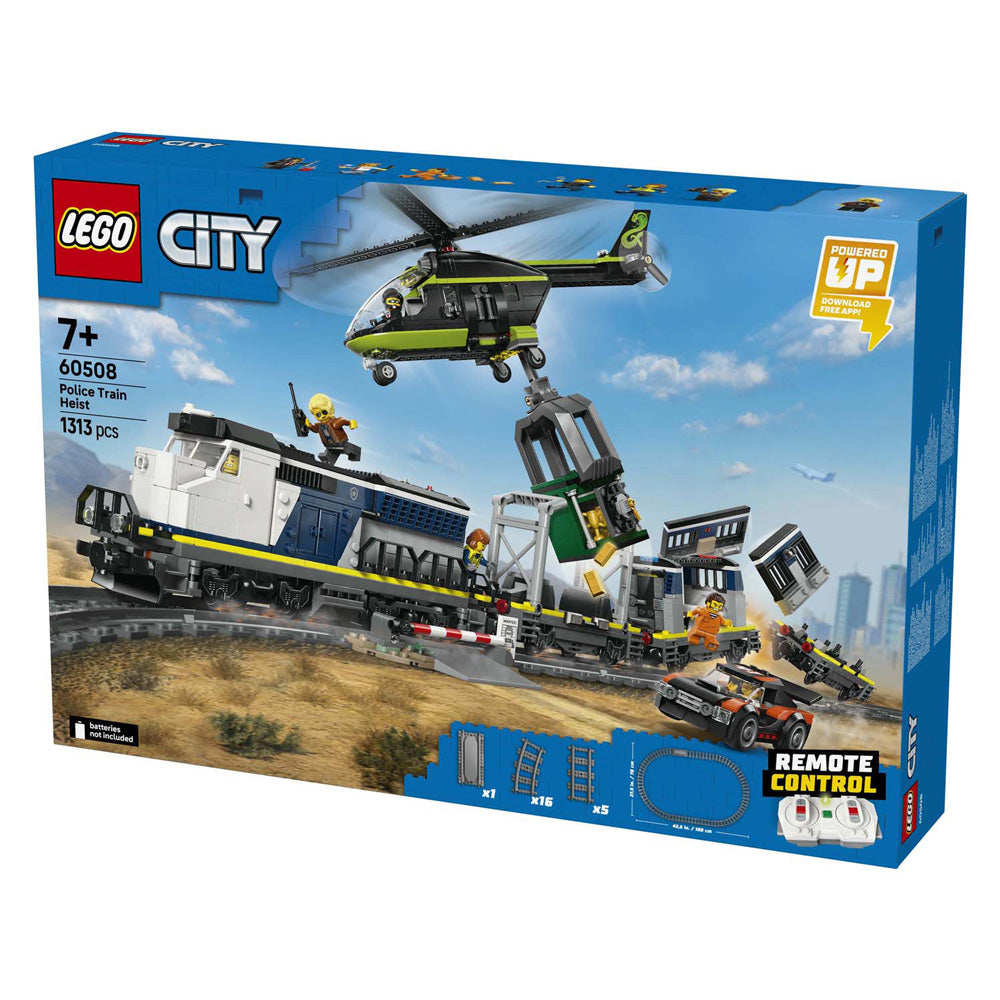 Lego city 60508 Le vol du train de la police