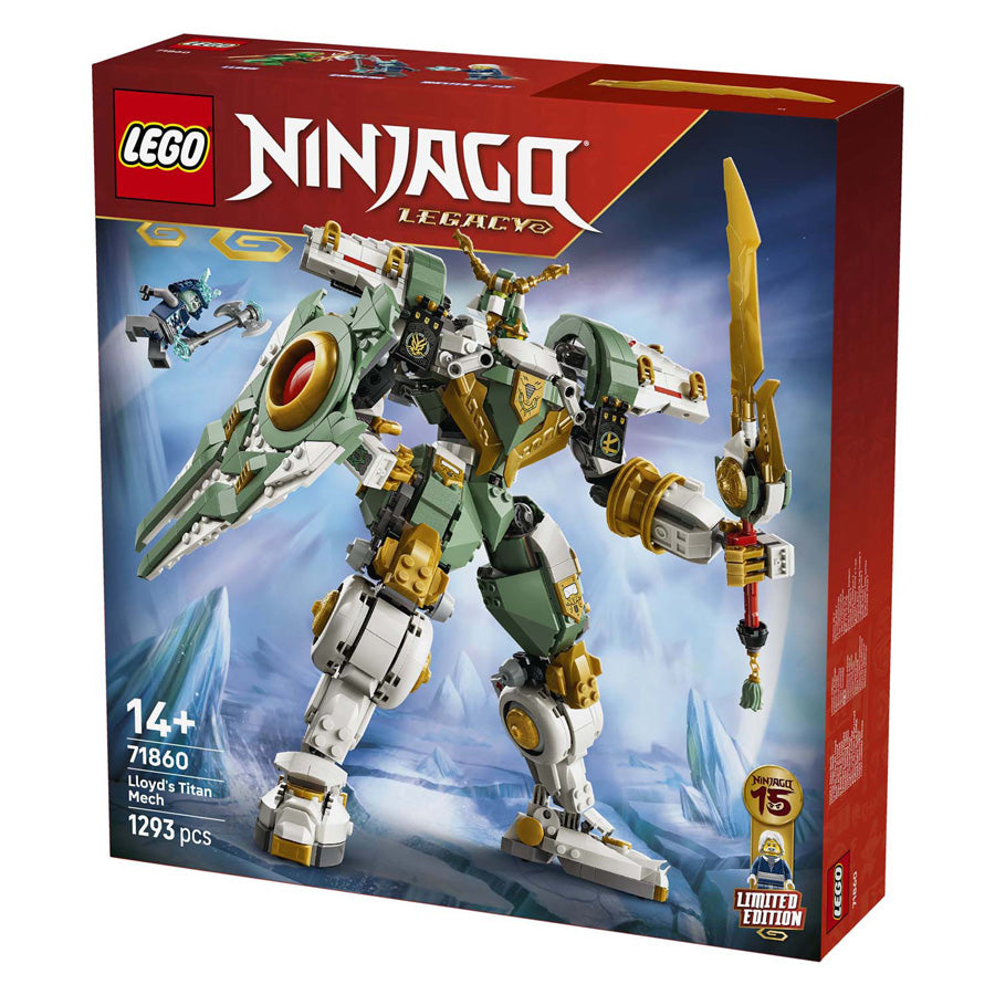 Lego Ninjago 71860 15e anniversaire : le robot géant de Lloyd