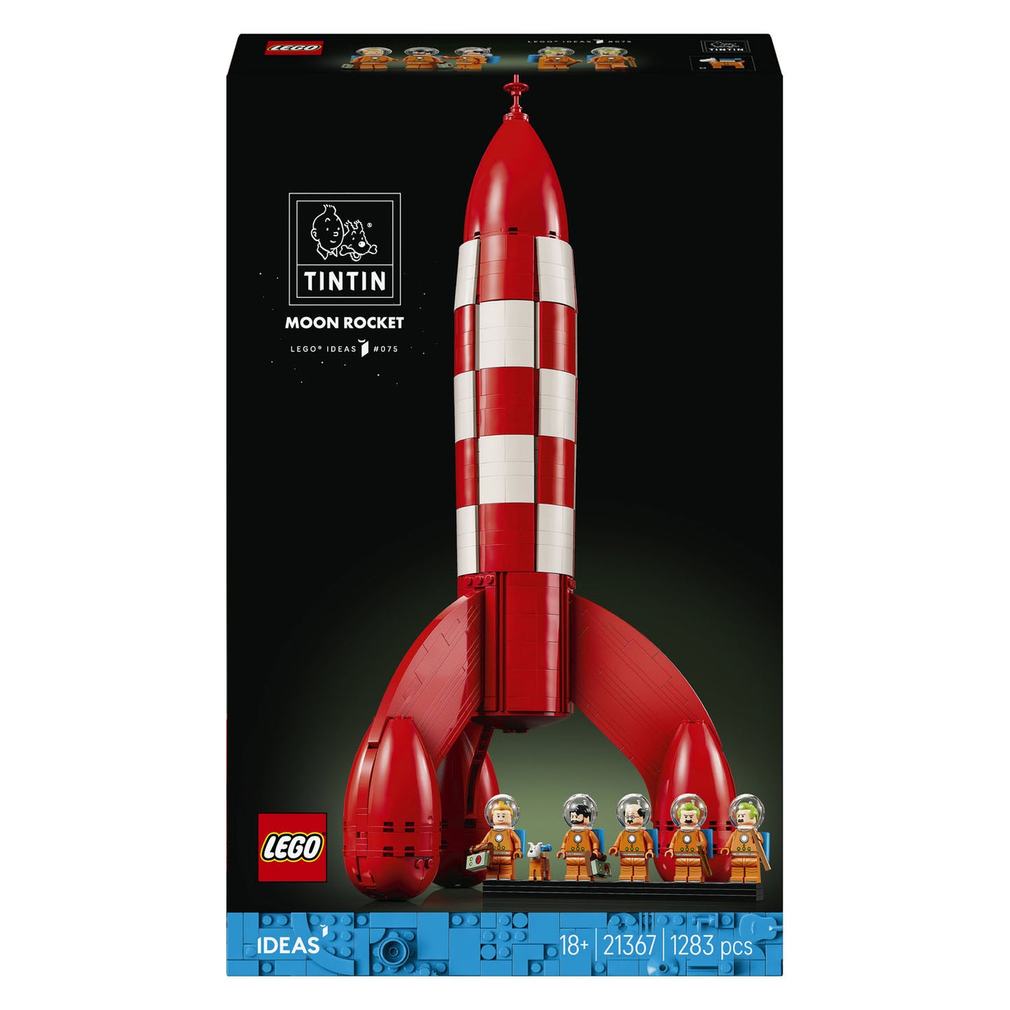 Lego ideas 21367 La fusée lunaire Tintin