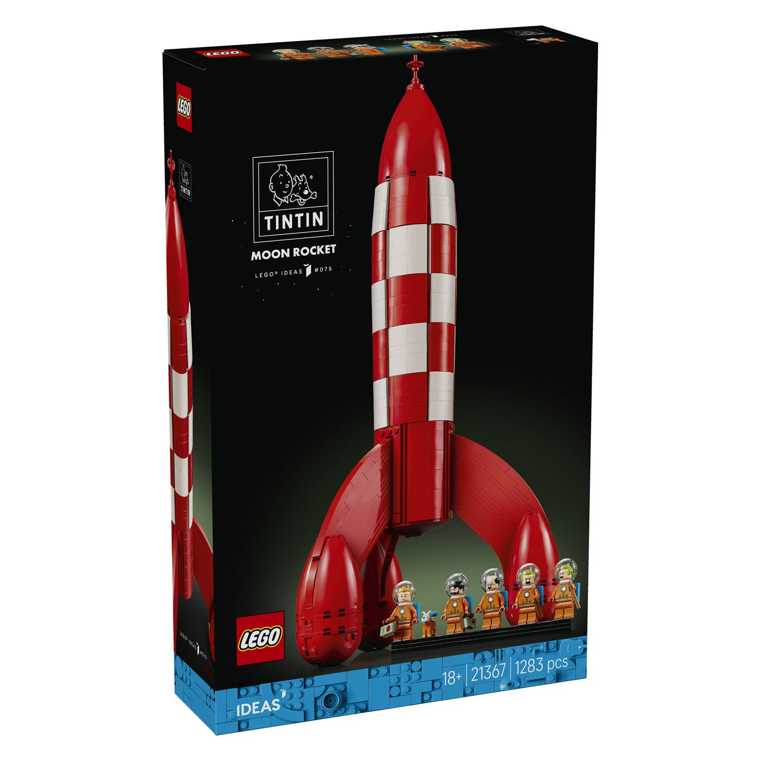 Lego ideas 21367 La fusée lunaire Tintin