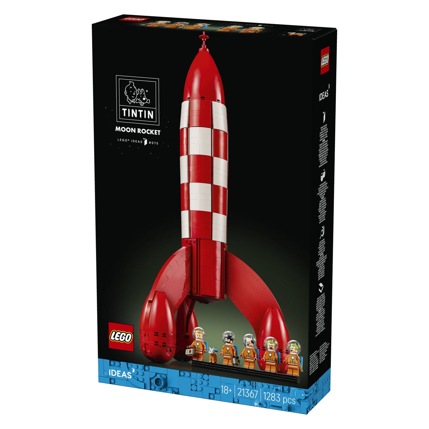 Lego ideas 21367 La fusée lunaire Tintin