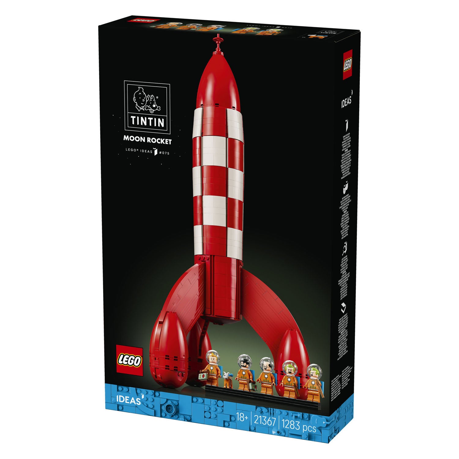 Lego ideas 21367 La fusée lunaire Tintin