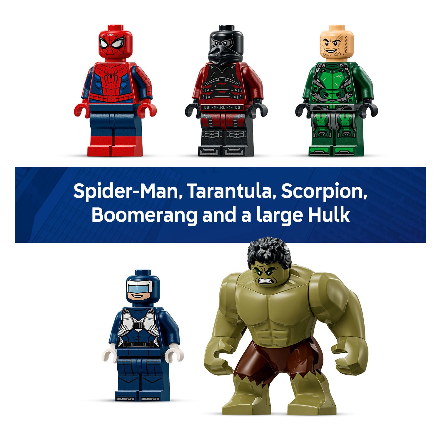 LEGO Super Heros 76350 Spiderman contre Hulk