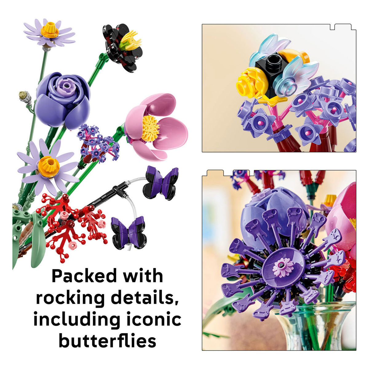 Kit de construction du bouquet de fleurs d'Olivia Rodrigo Lego Botanicals Editions - 11507