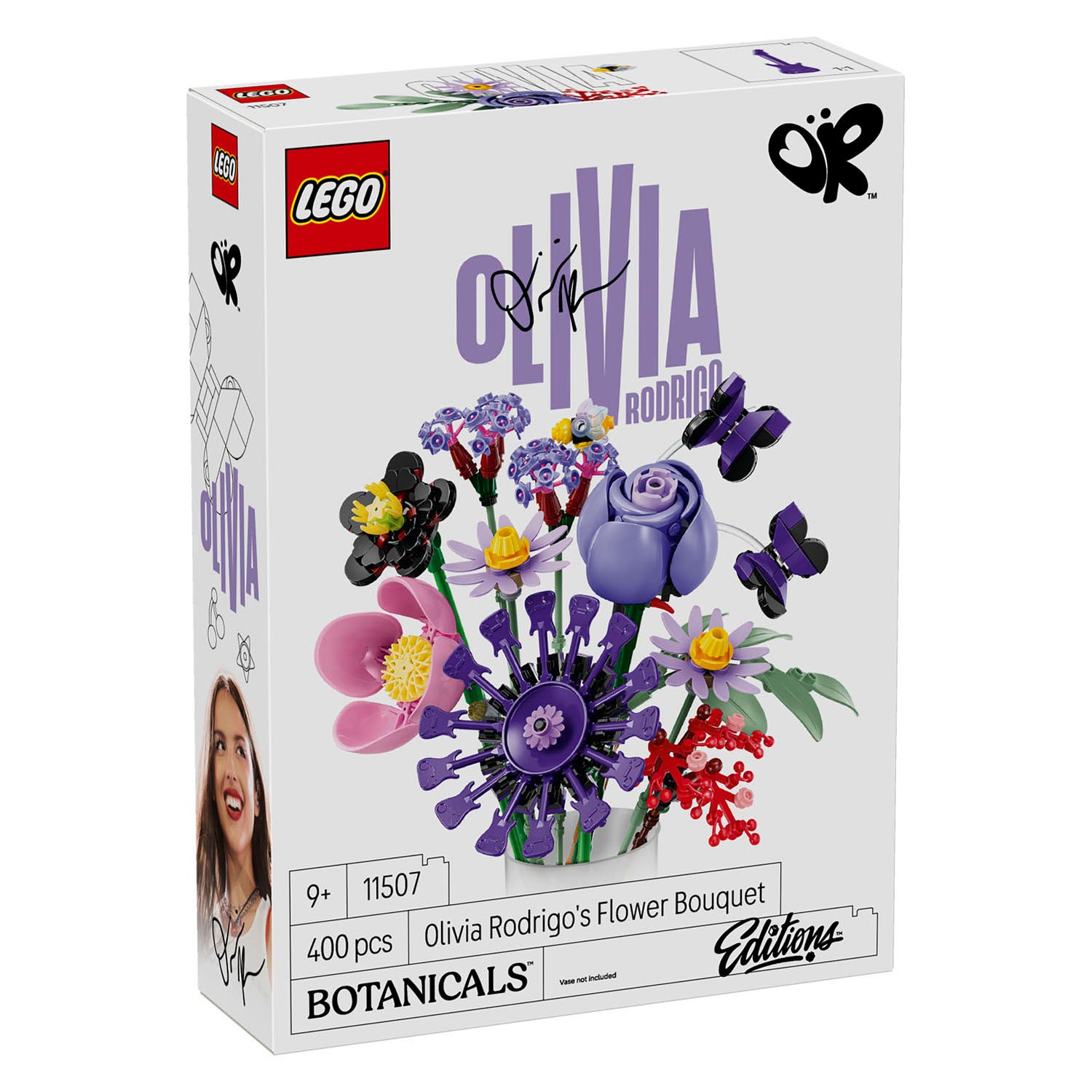 Kit de construction du bouquet de fleurs d'Olivia Rodrigo Lego Botanicals Editions - 11507