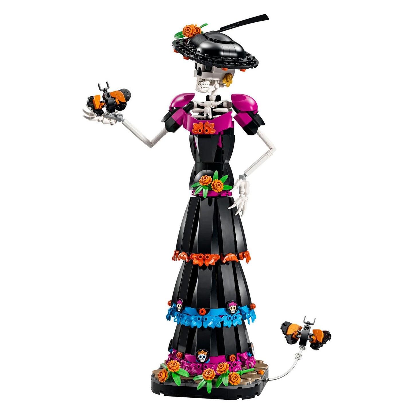 Lego ideas – kit de construction de figurines la catrina pour adultes et décoration de la maison, 21372