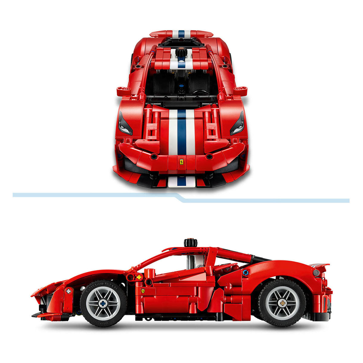 Lego technic ferrari 488 pista voiture jouets pour enfants et décoration 42235