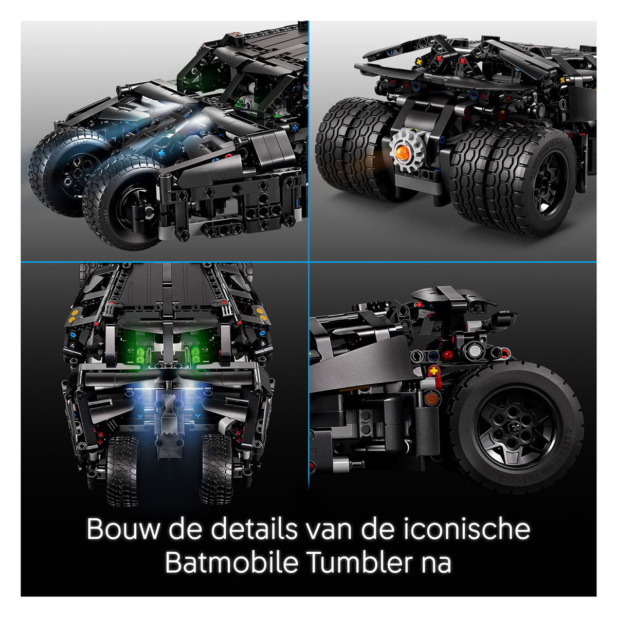Kit de construction de voiture Lego Technic Batmobile Tumbler pour enfants et décoration 42239