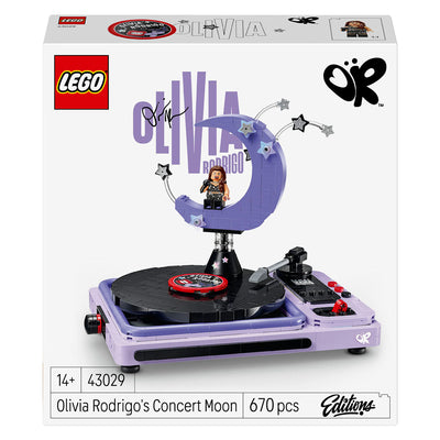 Kit de construction Le concert de la musique de lune d'Olivia Rodrigo éditions Lego pour enfants et adolescents - 43029