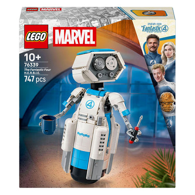 Lego ǀ émerveillez-vous les quatre fantastiques h.e.r.b.i.e. kit de construction de super-héros pour enfants 76339