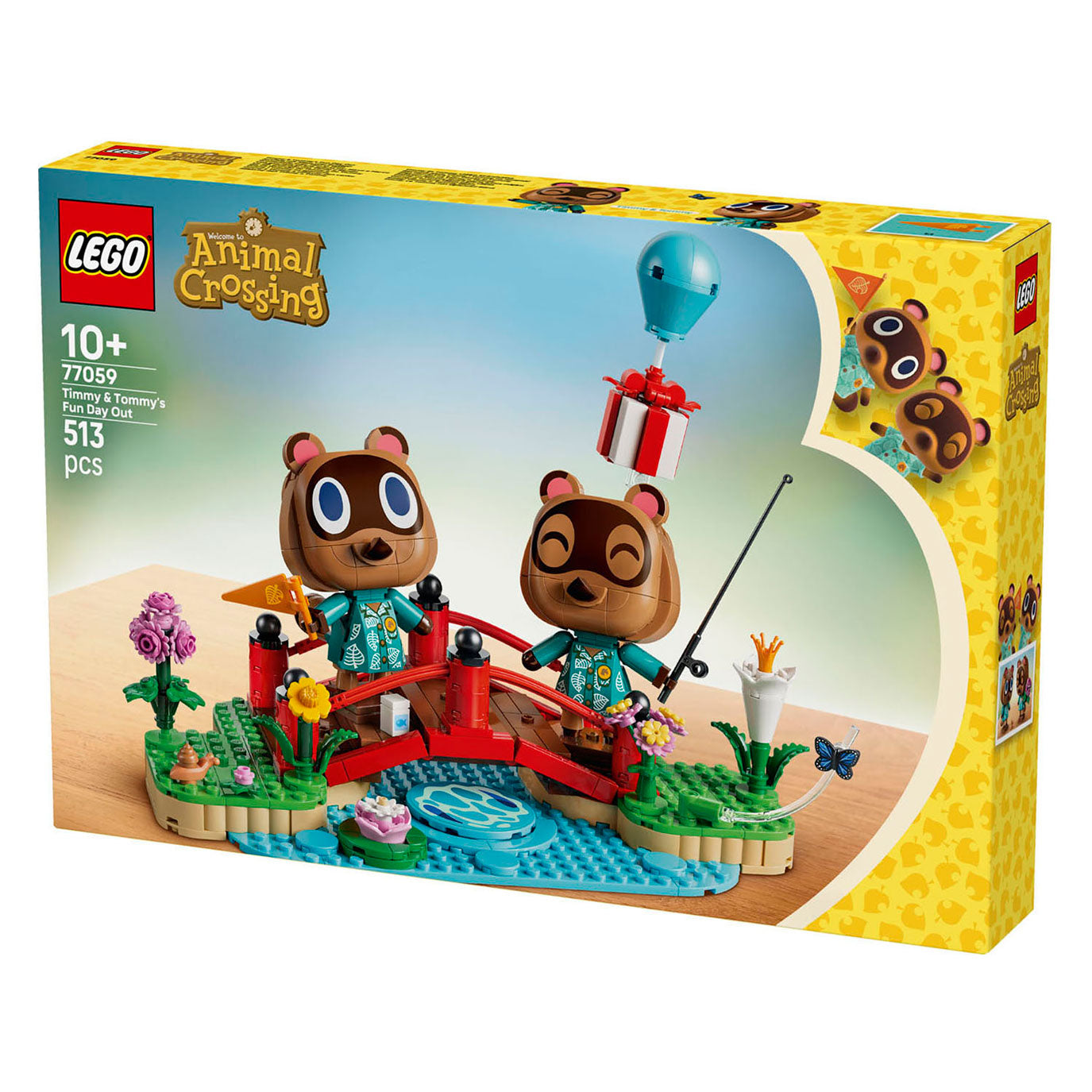 Lego animal traversant le jour de congé avec Timmy et Tommy, jouets pour enfants 77059