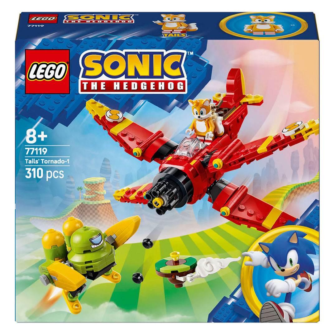Lego Sonic Tails et sa tornade-1 77119