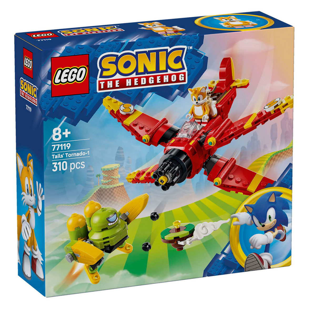 Lego Sonic Tails et sa tornade-1 77119